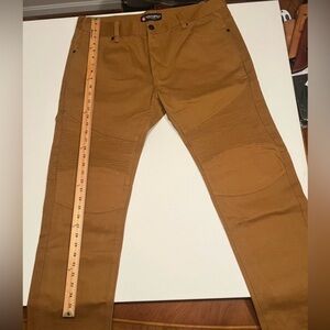 EUC SouthPole Design Jeans Mens 38x32 Straight Brown Streetwear🔥🔥‎ (C2)